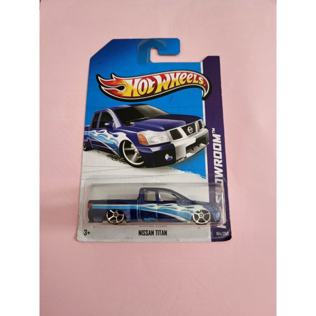 HOTWHEELS NISSAN TITAN BLUE