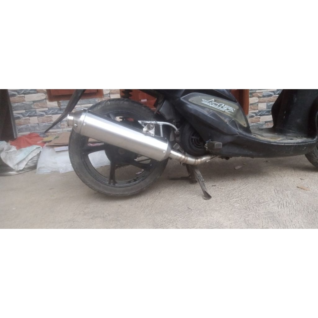 Knalpot Std racing moncong kenochi mio sporty