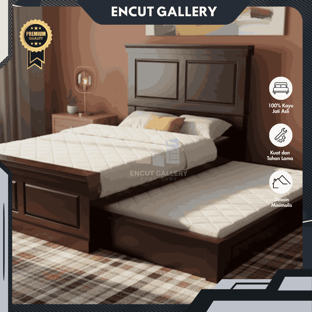 Tempat Tidur Dipan Laci Minimalis 120x200 Cm Dipan Tempat Tidur Anak