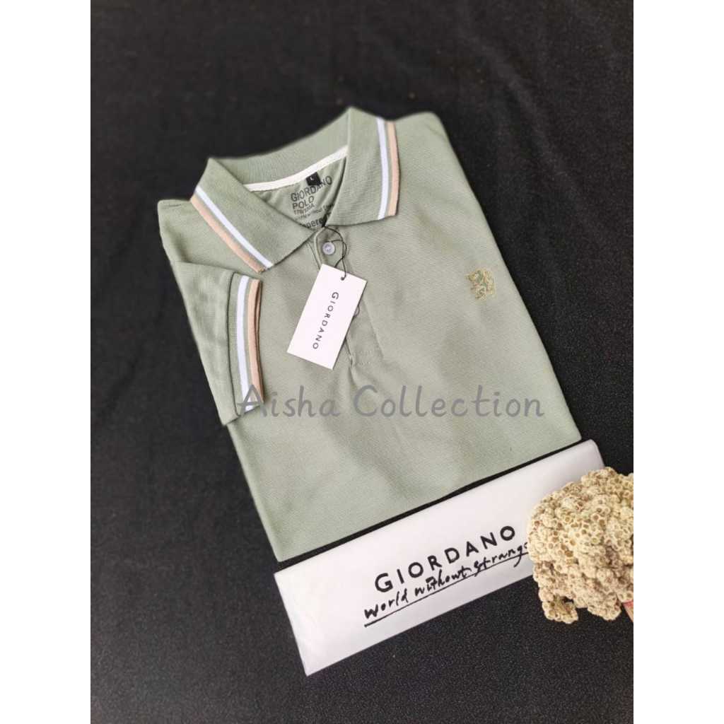 KAOS PRIA/LAKI-LAKI  POLO GIORDANO KERAH BORDIR GIoRDANO POLO SHIRT PRIA 3D/POLO SHIRT PRIA/BAJU KER