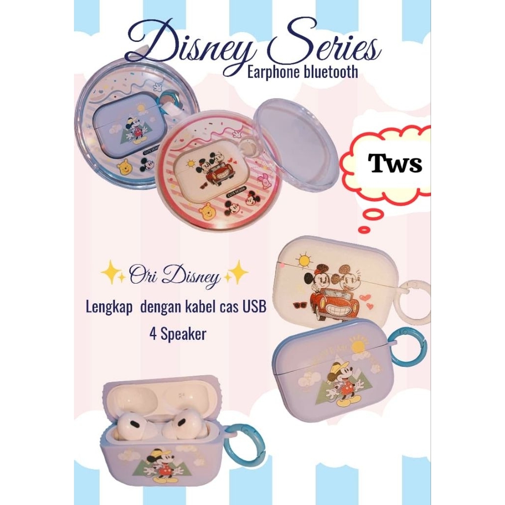 Headset/TWS earphone bluetooth Ori Disney