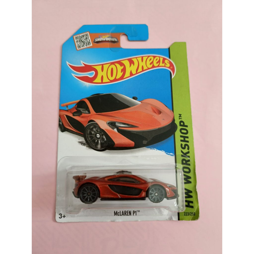 HOTWHEELS MCLAREN P1 ORANGE