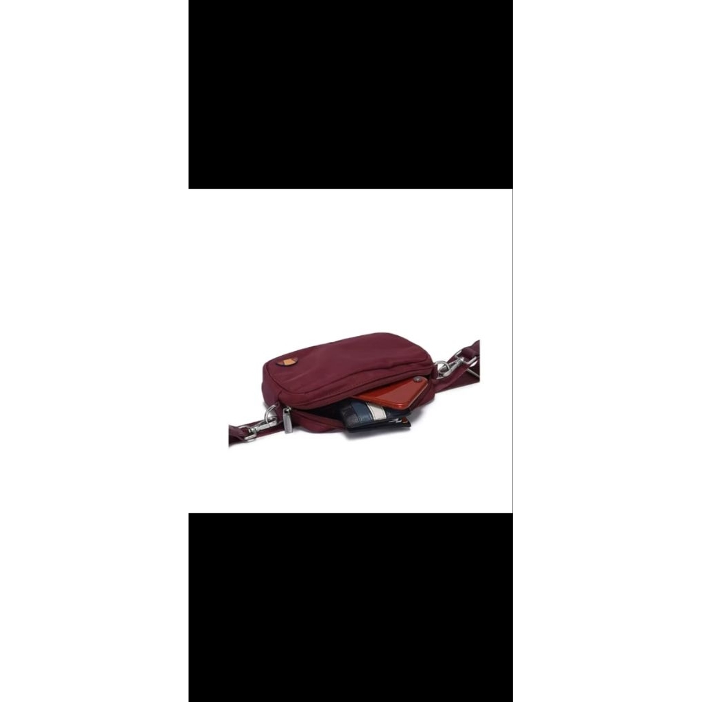 Ellesse Unisex Sling Bag - Rhubarb