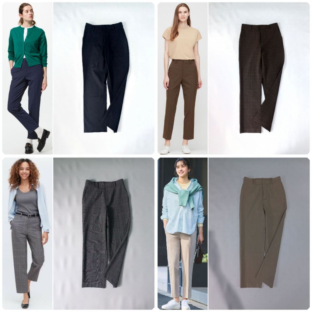 UNIQLO Smart 2Way Stretch Ankle Pants (S)