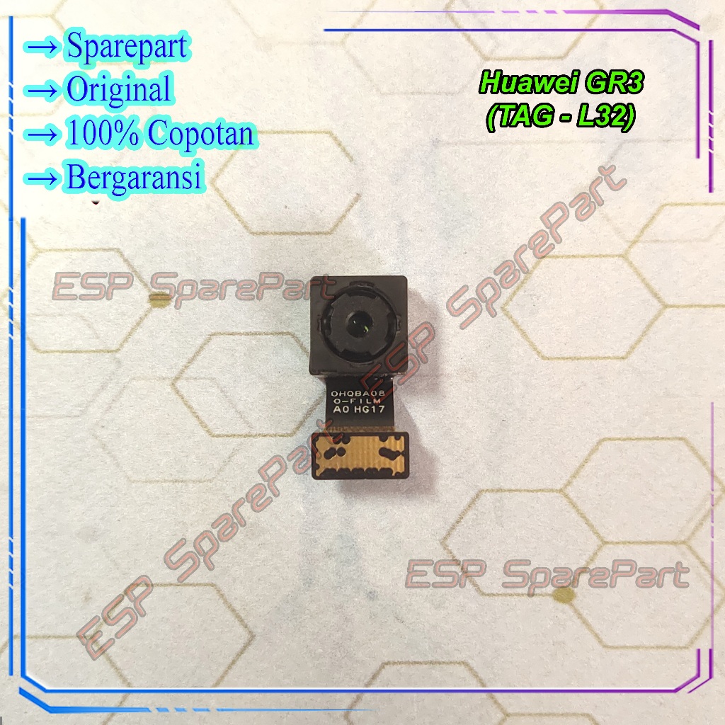 Kamera Huawei GR3 TAG-L32 Belakang / Camera Big Copotan