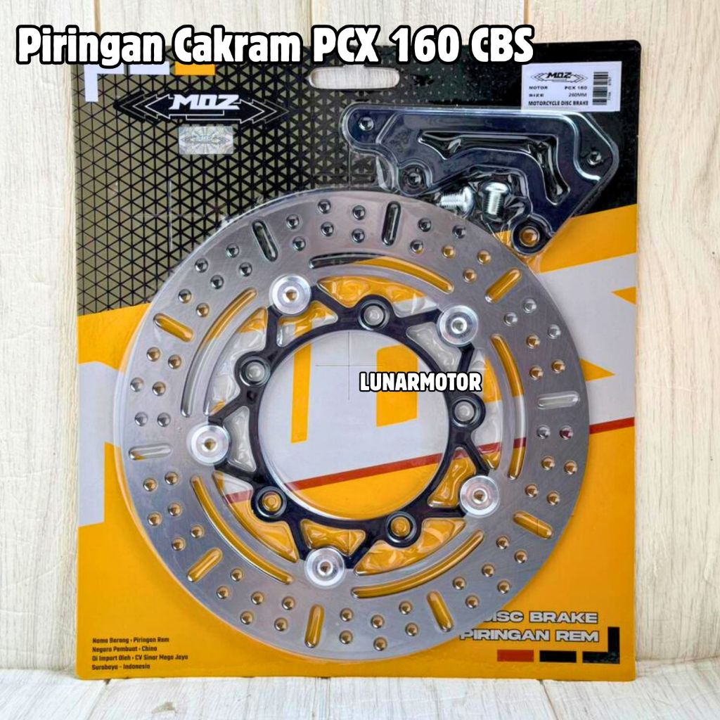 Piringan PCX 160 CBS 260mm Disc Cakram Copy KTC Racing Keren Disc brake HONDA PCX 160 CC 260mm MOS