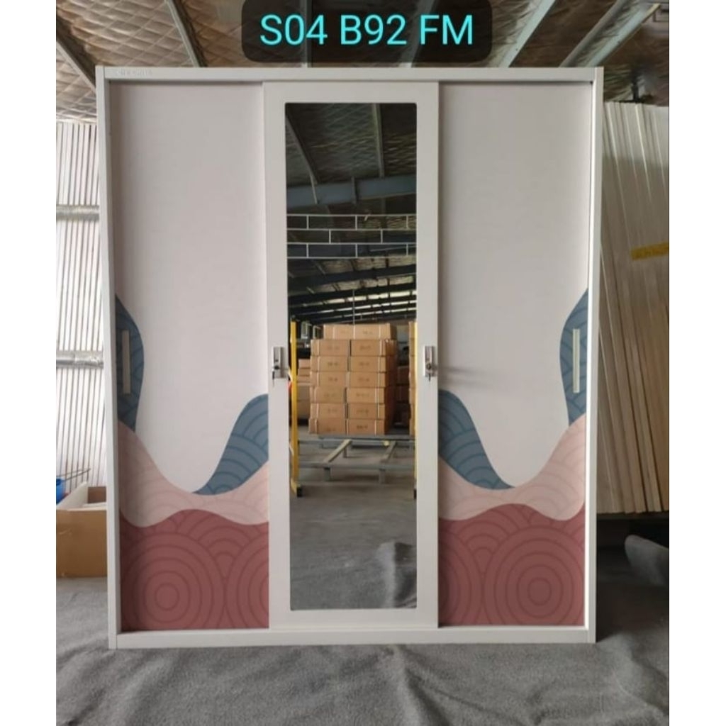 importa Lemari Besi pintu 3 jumbo