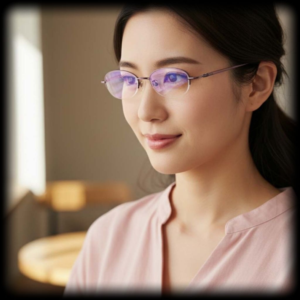 FRAME KACAMATA WANITA ORMEGA 291 Pink Model Setengah Bingkai HALF FRAME Gagang LENTUR Kuat Kualitas 