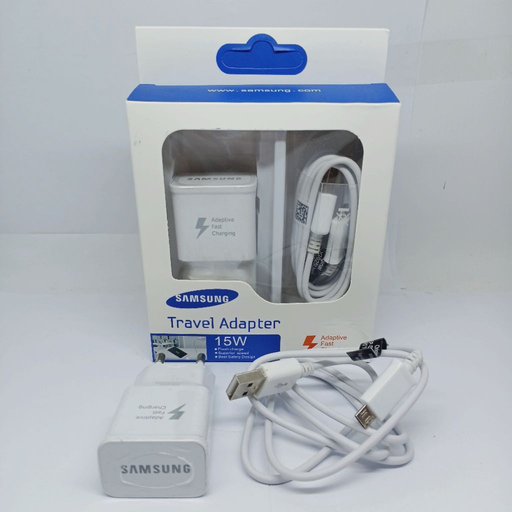 ACHARGER CASAN SAMSUNG A10 A10S A01 MICRO 15WT ORI