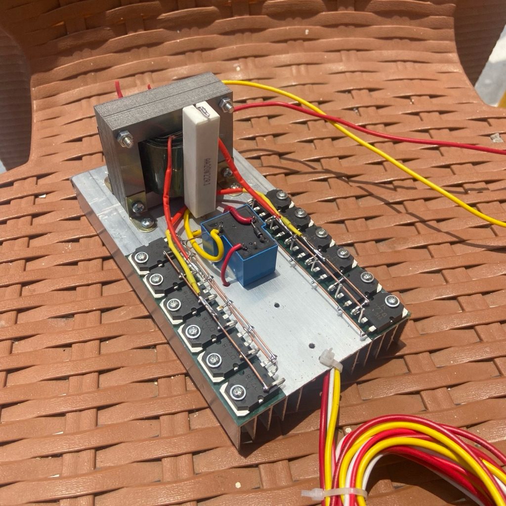 Power inverter ultrasonic 12 Transistor D718 original tahan air