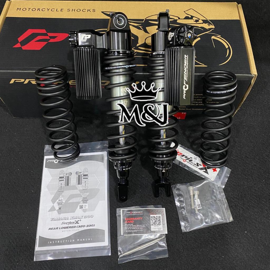 PROFENDER XMAX 300 SHOCK PROFENDER XMAX 300 -+ 5mm ukuran 345-355mm shock belakang profender