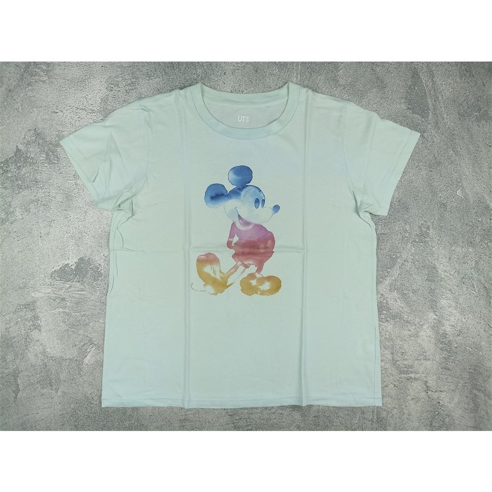 Kaos UNIQLO UT X DISNEY Mickey Paint T-Shirt