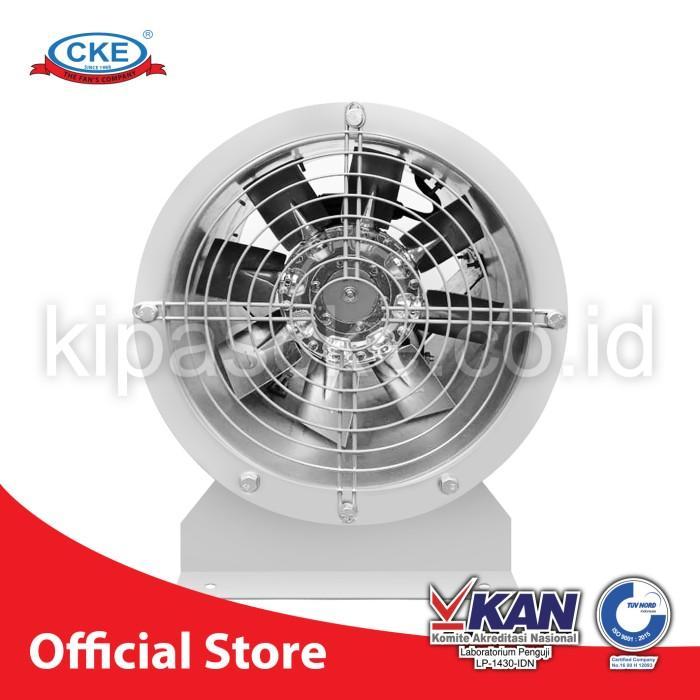 Axial Fan Direct 12 Inch 0.55KW 3/4 HP 380V Kipas Blower Drum Aksial Industrial Fan