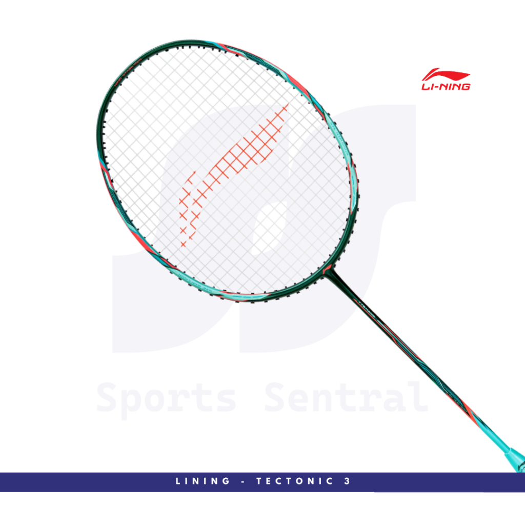 Lining Raket Badminton Tectonic 3 Free Cover