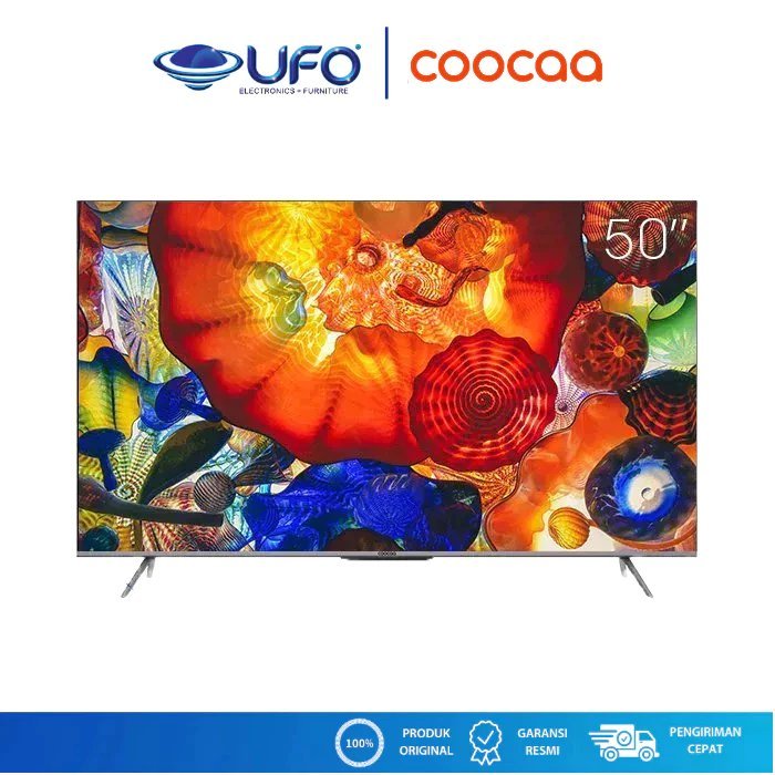 Coocaa 50 Inch LED QLED Android TV 50Y72PRO