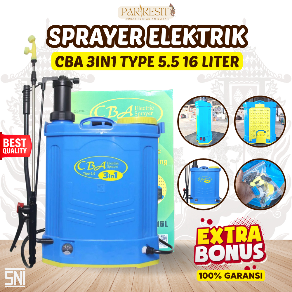Sprayer Elektrik CBA 3in1 Manual Elektrik Tangki Sprayer