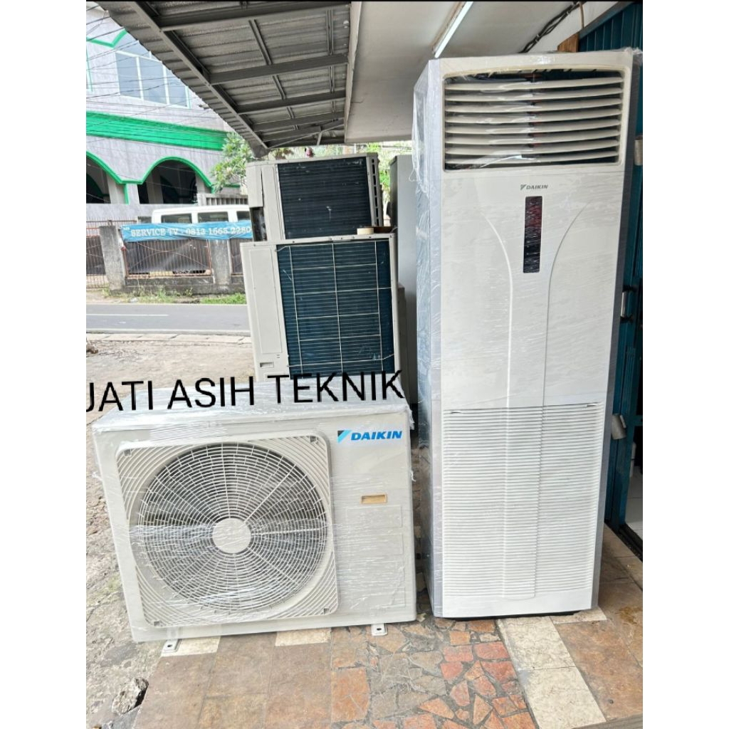 AC STANDING FLOOR DAIKIN 5PK 1SET SECOND BEKAS ORIGINAL BUKAN REPARASI