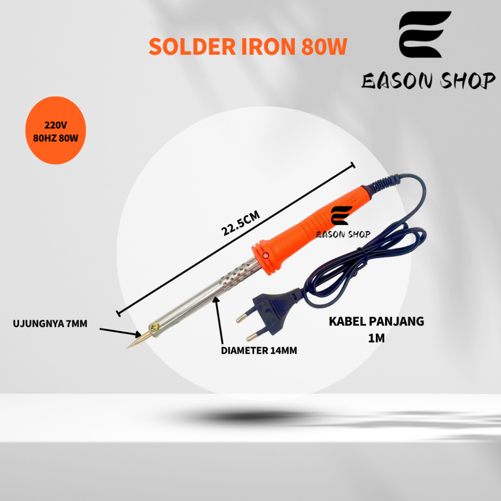 Solder 80W TOFUDA / Solder TOFUDA 80 WATT/Solder PVC 80watt