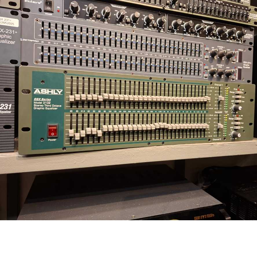 Equalizer Ashly GQX 3102 GRADE A ashley gqx3102 ashley 3102