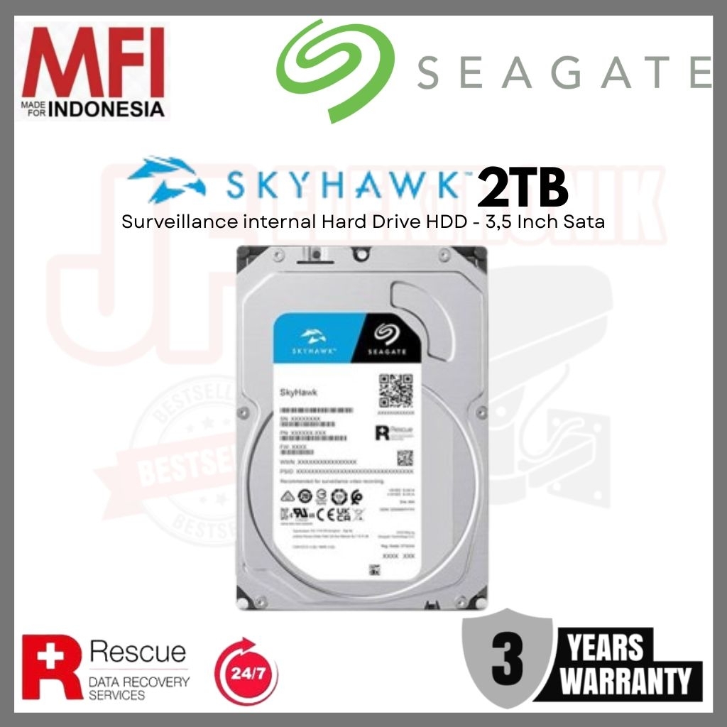 Seagate Skyhawk CCTV internal 2TB - HD-32