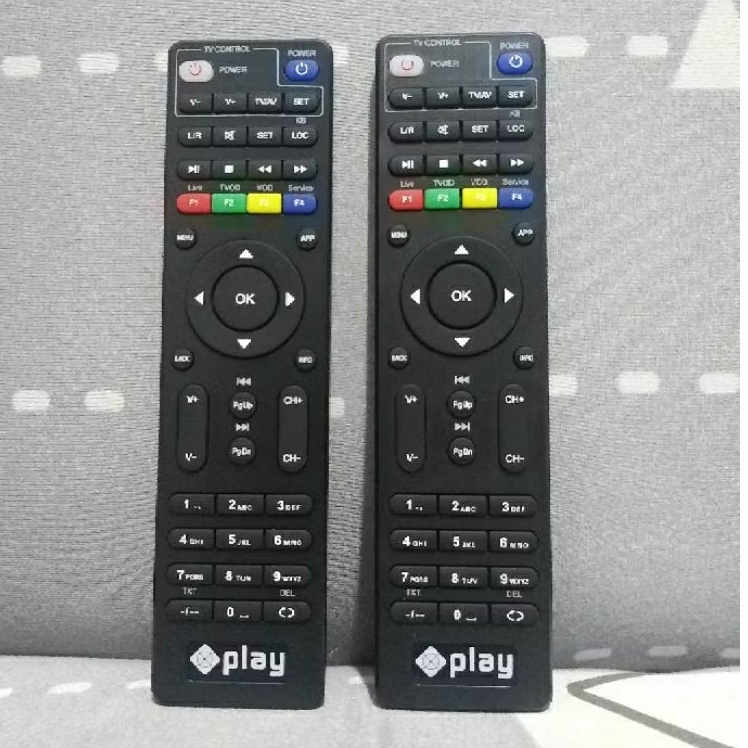 REMOTE/REMOT STB DEKORDER DIGITAL BOX MNC PLAY ORIGINAL