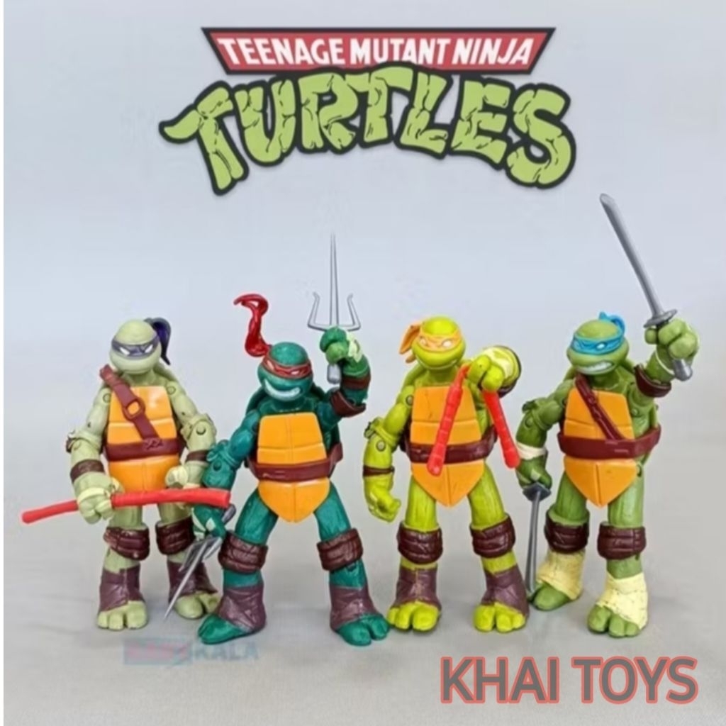 JUAL SATUAN Mainan Pajangan Action Figure Kura-kura Ninja Kura Kura Ninja Ninja Turtles