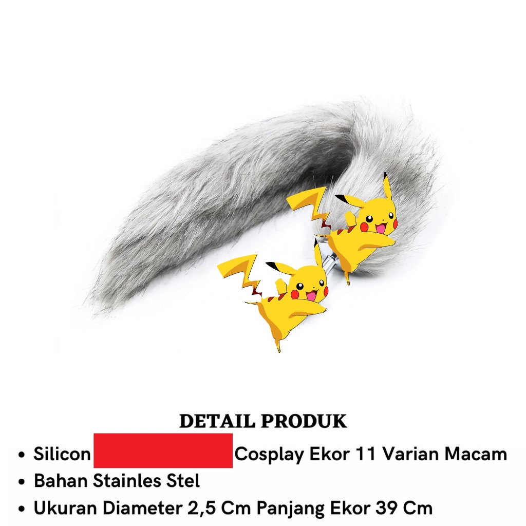 [oddsolshop] pekanbaru/Aksesoris Cosplay / Kostum / Costume Anime / Ekor Rubah / Kelinci / Kuda