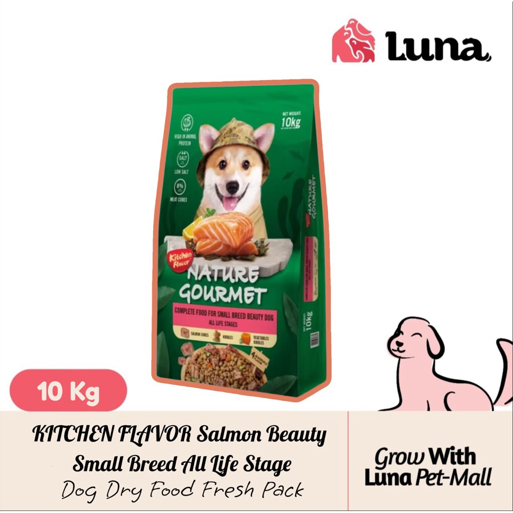 NATURE GOURMET Dog Small Breed Beauty Salmon 10Kg