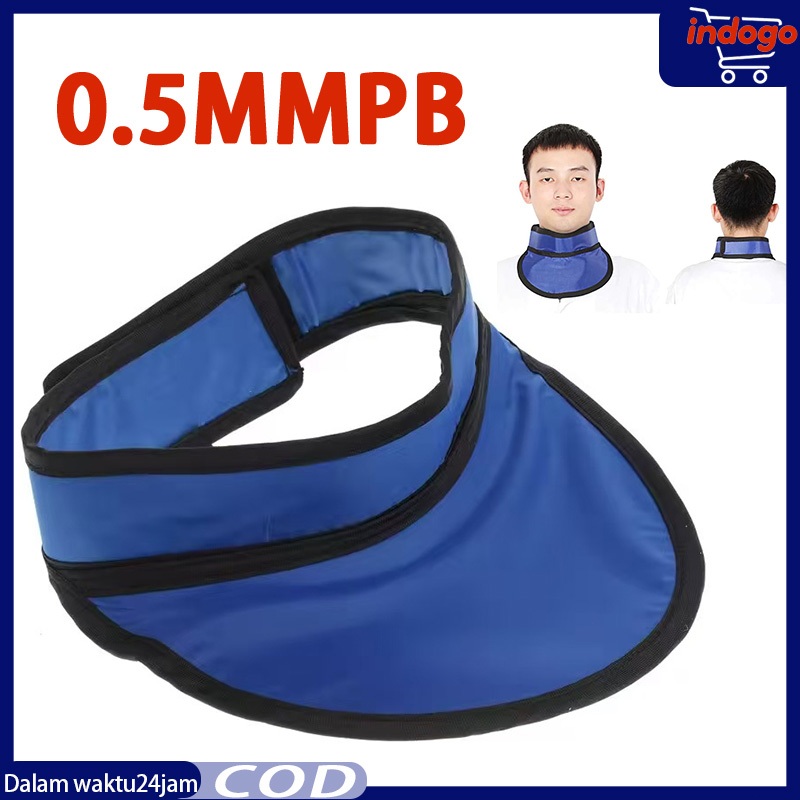 Thyroid Collar X Ray Pelindung Kerah Pelindung Radiasi Thyroid 0.5mmpb