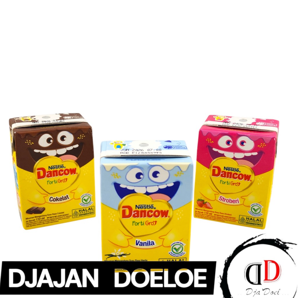 Dancow FortiGro MINI Susu UHT - Netto 110 ml.