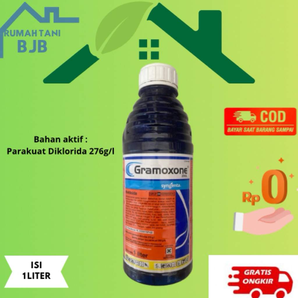 HERBISIDA GRAMOXONE RACUN RUMPUT PALING AMPUH ISI 1 LITER
