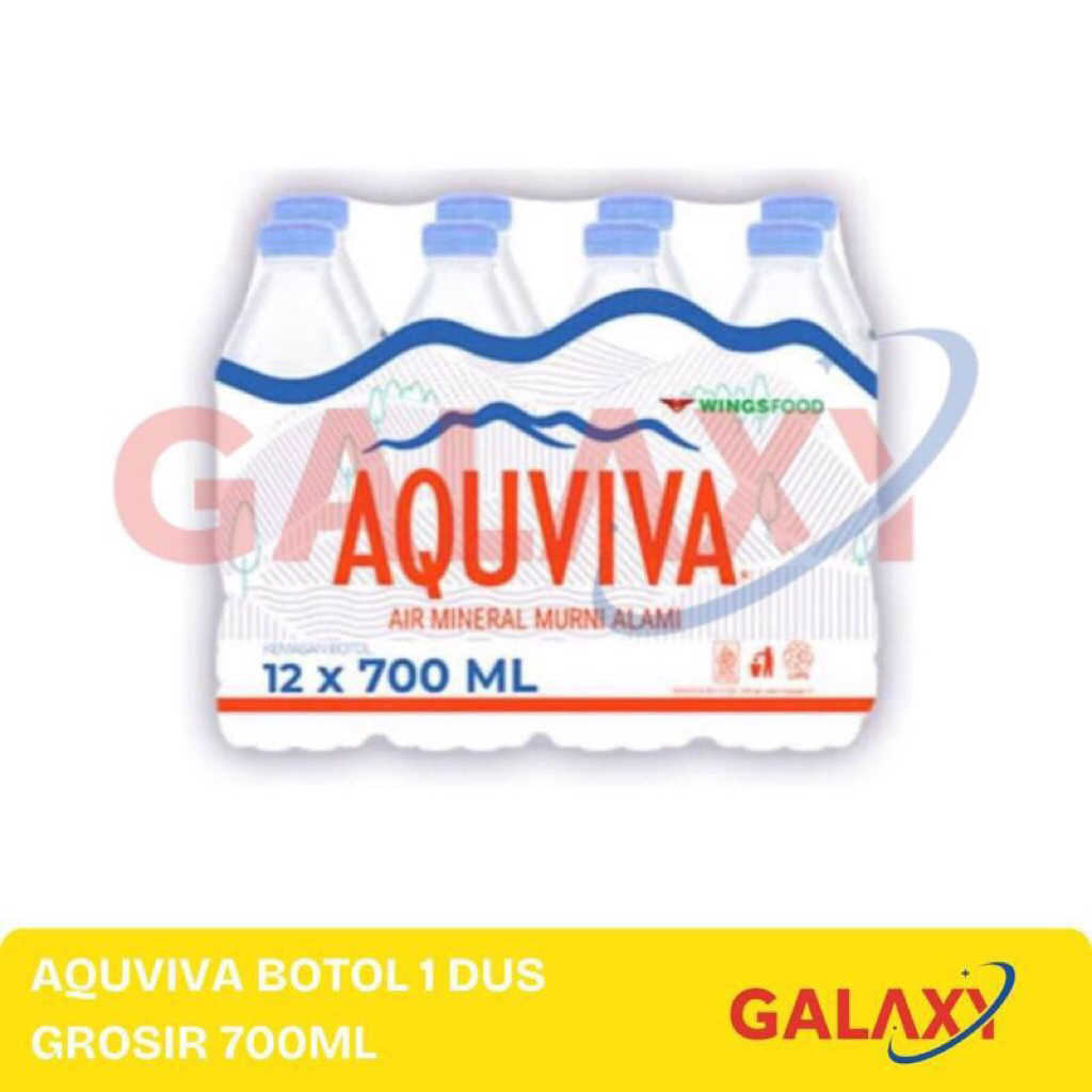 Aquviva Botol 1dus Grosir 700ml