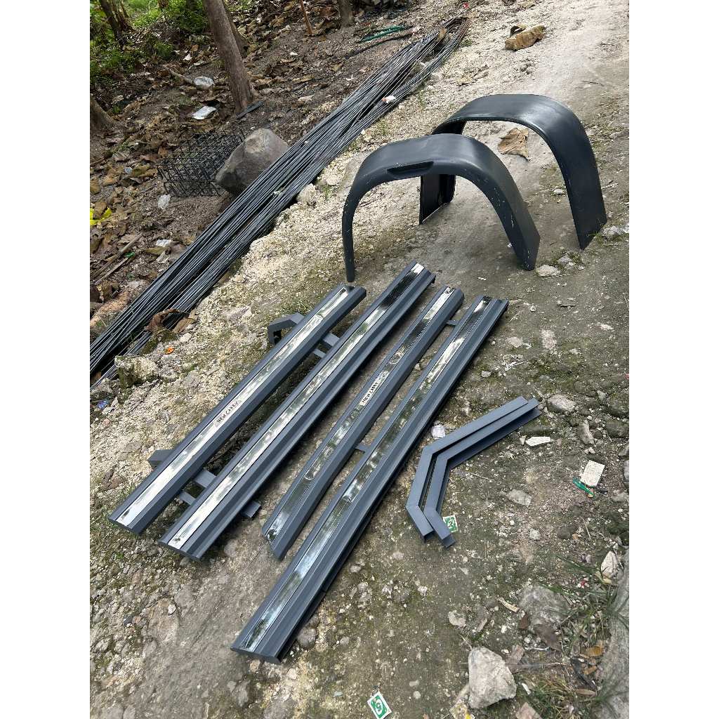 Paket Pengaman Samping Pickup Carry 1.0, Futura/T120SS & New Carry Tayo Model Herex. Set Slebor Bula