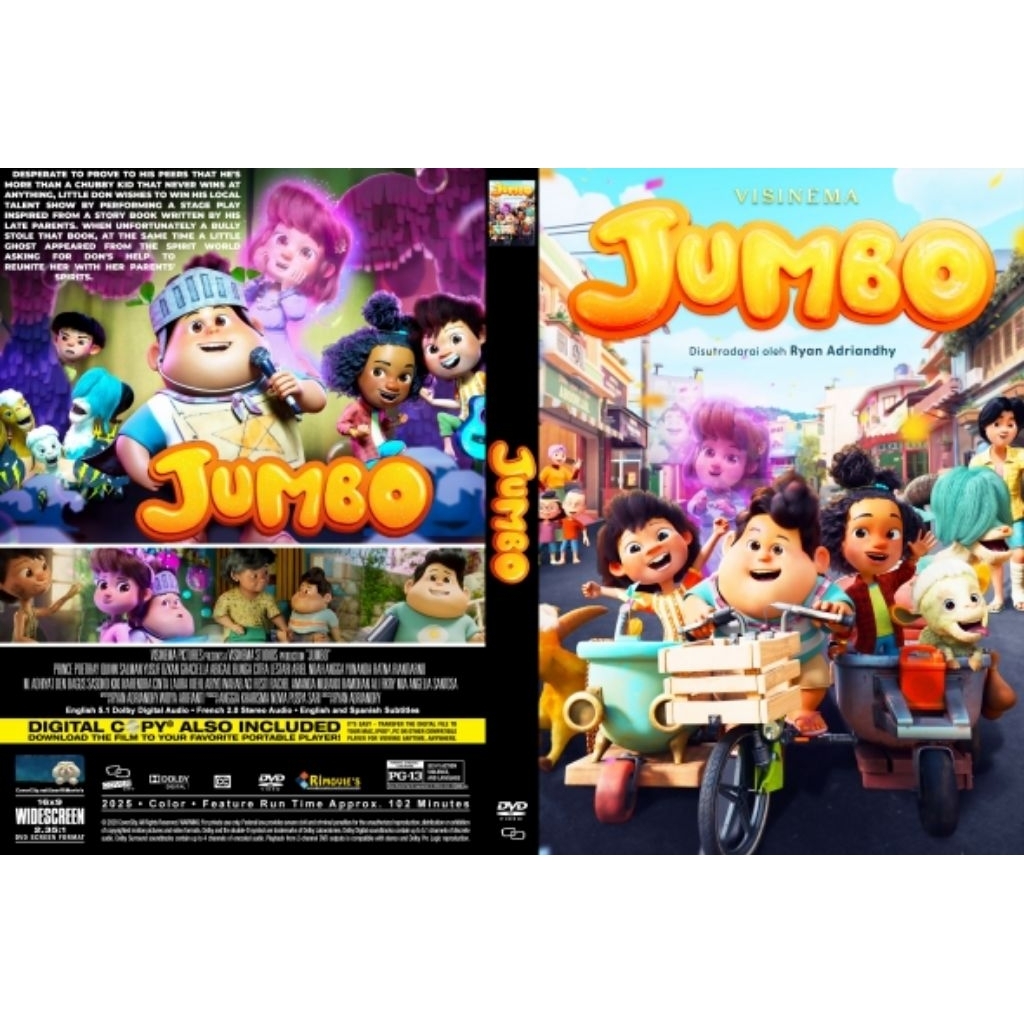 KASET DVD JUMBO-LENGKAP FULL BOX