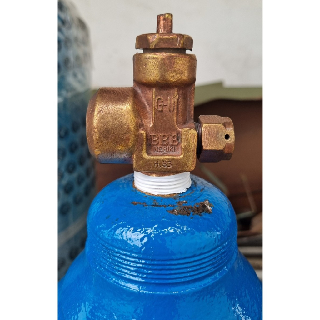 Tabung Gas Oksigen Las CO2 6 m3 40 liter Kosong