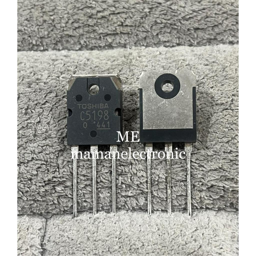 TRANSISTOR C 5198 TOSHIBA ORIGINAL