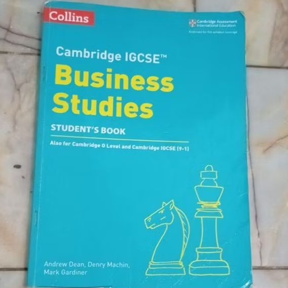 buku original preloved collins cambridge igcse business studies