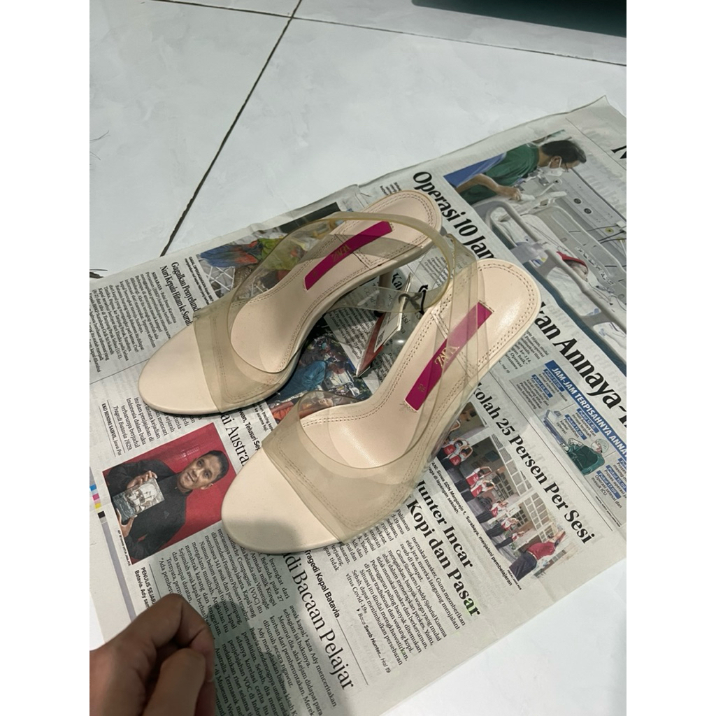 Sepatu wanita Zara>heels 9cm