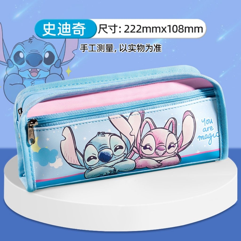 Pouch Disney Stitch Pouch Lilostitch Angel Blue Pink