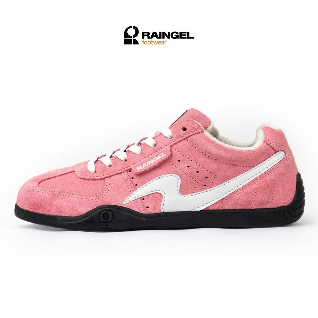 Raingel Contemporan Sepatu Sneakers Kasual Lokal Original Unisex Pink