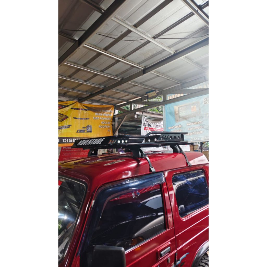 Roof rack roofrack bagasi atas mobil katana jenong