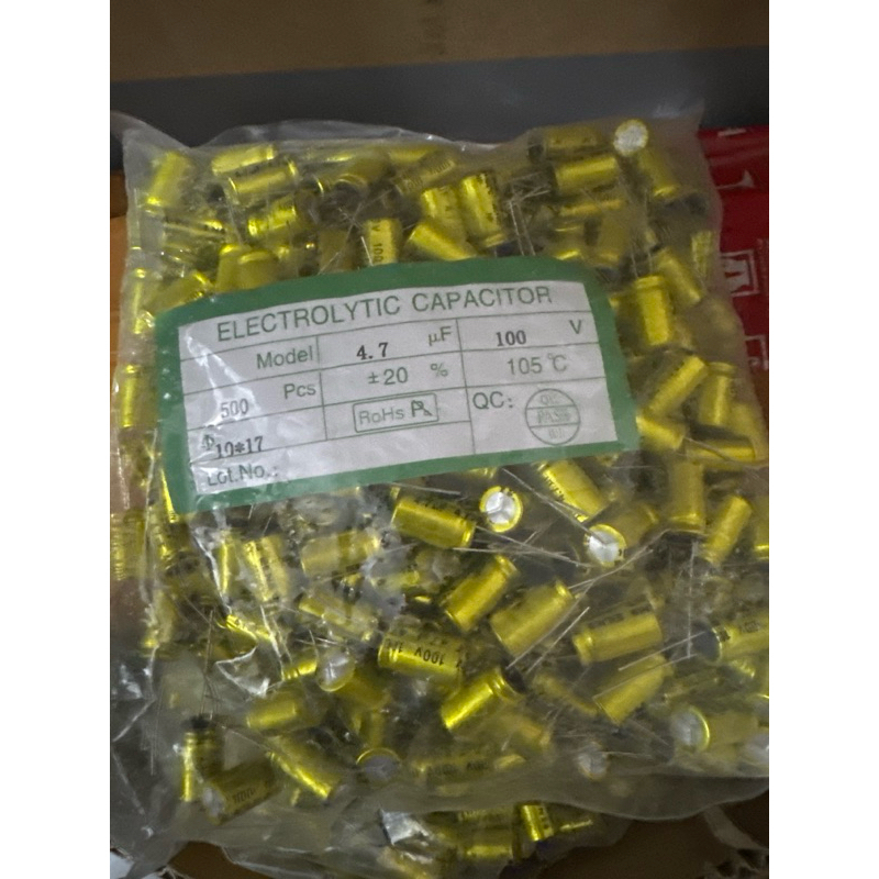 Elco capasitor ELNA Non Polar 4,7/100V (Tahanan Tweeter)