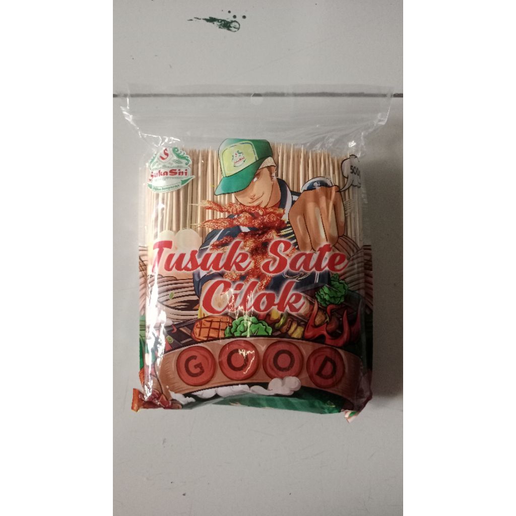 tusuk sate cilok pendek