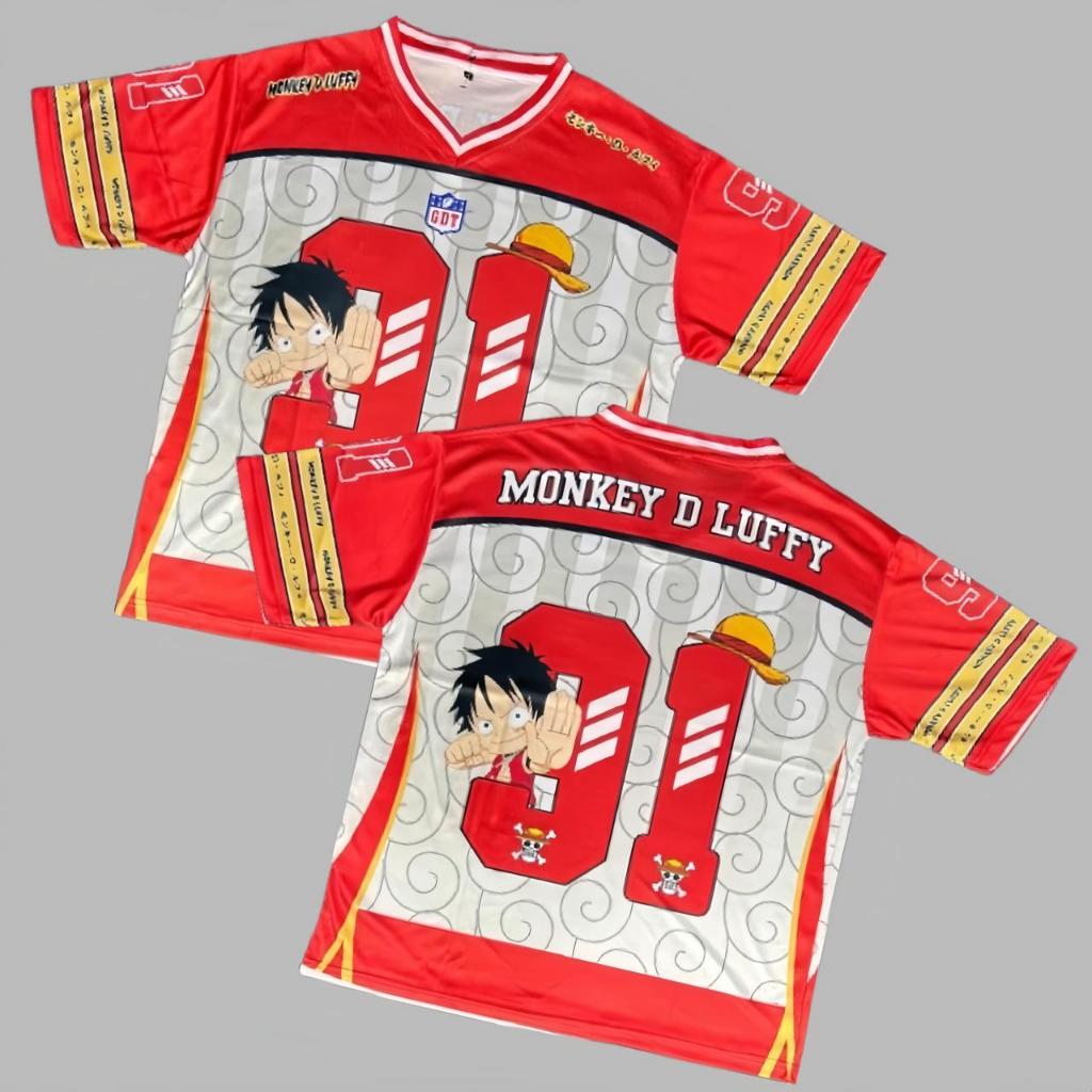 Jersey OnePiece Full Printing Sublimasi Series Anime OnePiece / jersey onepiece / kaos onepiece
