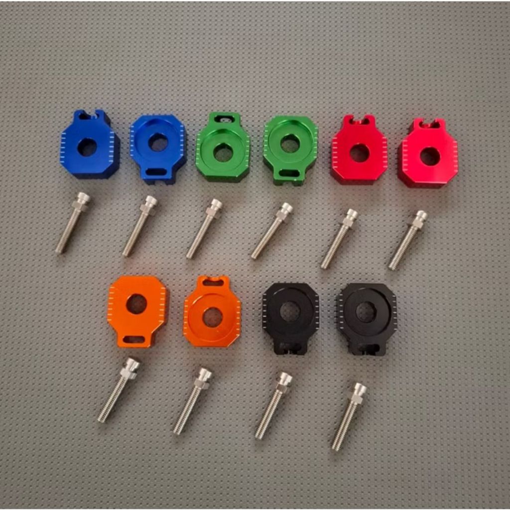 SETELAN PENGENCANG RANTAI CNC PNP SWING ARM REPLIKA KTM BESI KLX150 CRF150L WR155