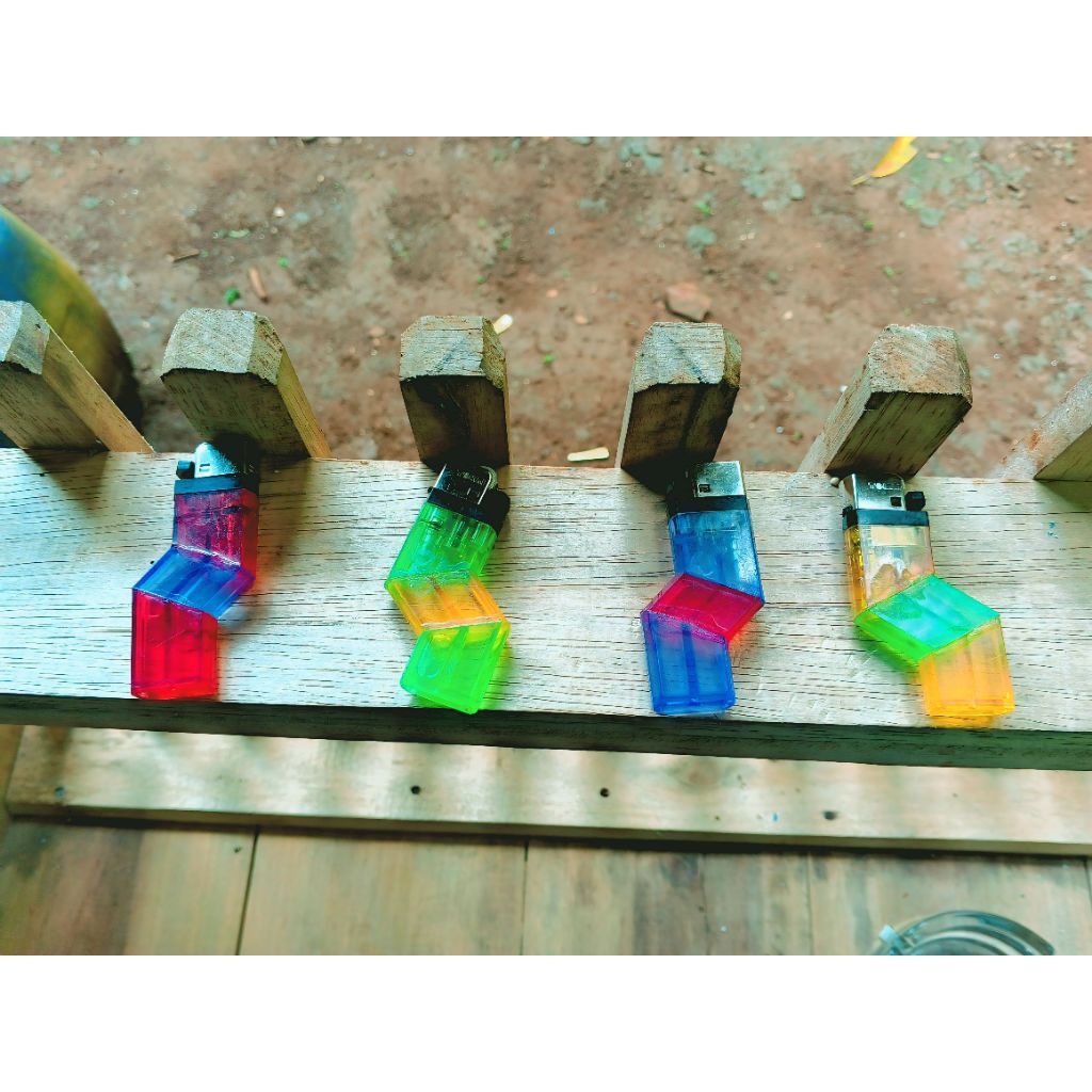 Korek Api Unik Tokai viral_Versi Zig zag_Korek Tokai Unik.