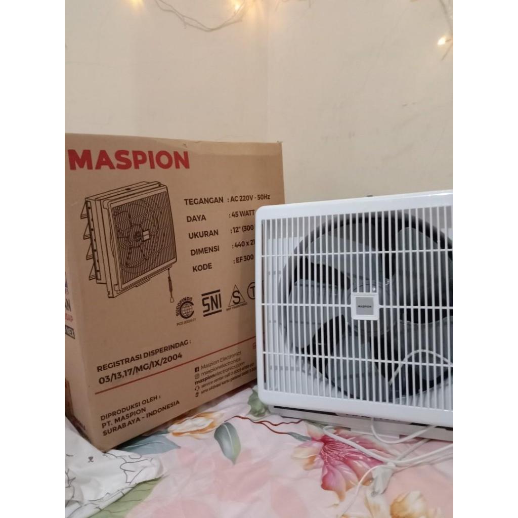 MASPION MV-300 NEX Wall Exhaust/Hexos/Heksos Fan Dinding 12" (30 cm)