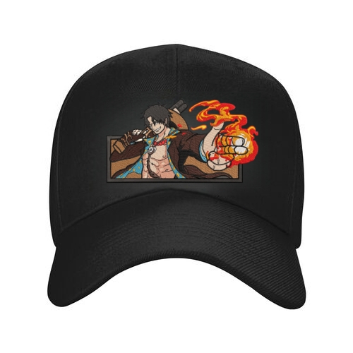 SHOCK WAVE  COD (BAYAR DITEMPAT) Topi motif anime Jepang pelindung matahari bernapas mode populer TO