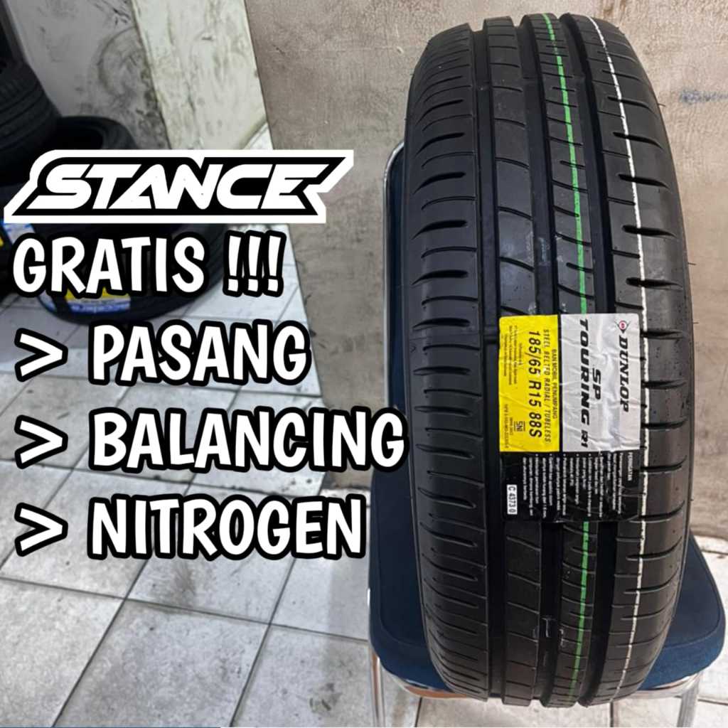 Ban Mobil Dunlop SP Touring R1 Ring 15 185 65 R15 Terbaru 2025 Ertiga,Livina,Veloz