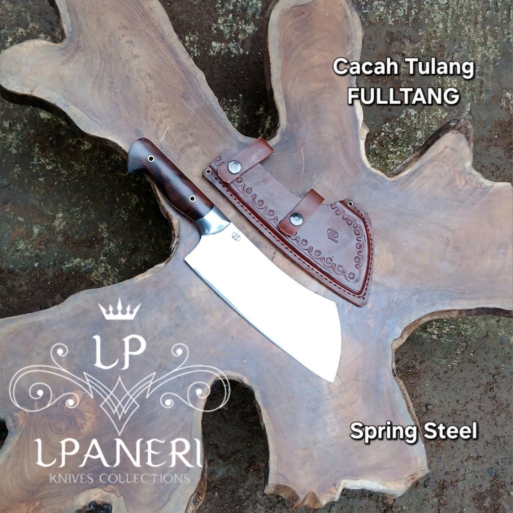 Lpaneri Pisau Cacah Cacag Tulang Fulltang Pisau Bushcraft